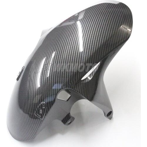For HONDA CBR600F 20011 2012 2013 Tire Front Fender Mudguard ABS Plastic Carbon Fiber Painted