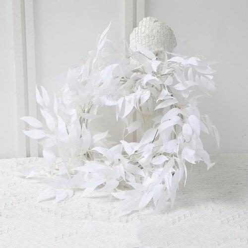 1.7M Artificial Willow Wreath Silk Green Leaf Iron Wire Flower Vine Plants Wreath for Home Wedding Party Decor DIY Artificial