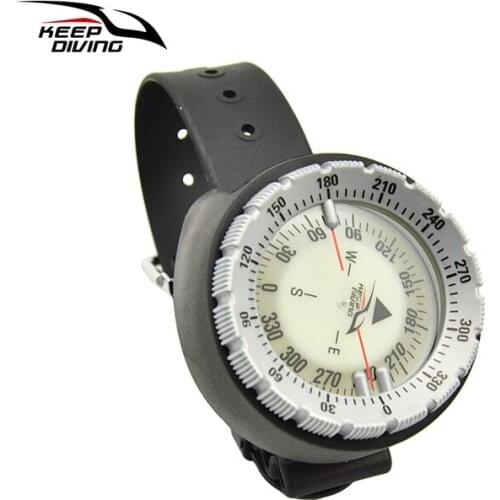 Wristwatch Design Compass Lightweight Portable Waterproof Plastic for Swimming Diving Water Sports Accessory