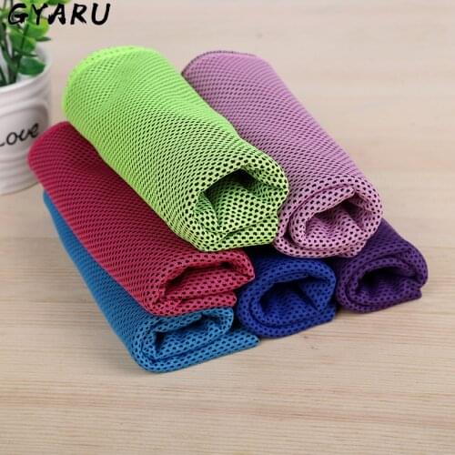 GYARU Cooling Towel Travel Quick-Dry Beach Towel Microfiber Gym Towel For Yoga Gym Travel Camping Golf Football Outdoor Sports