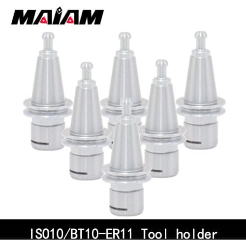 Milling cutter quickly change Mini ISO10 BT10 ER11 22L 35L collet chuck tool holders type nut for CNC machine iso tool holder