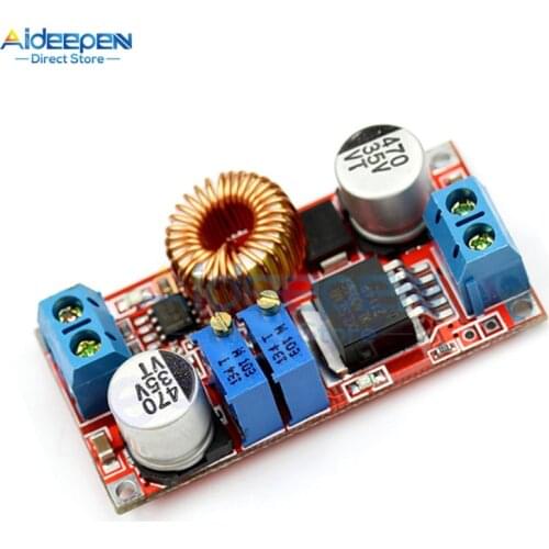 CC/CV Adjustable Max 5A Step Down Buck Charging Board XL4015 Lithium Battery Charger Converter Module DC-DC 0.8-30V to 5-32V