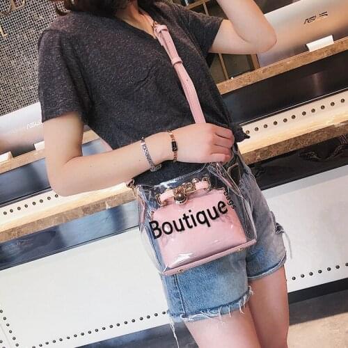 Transparent Bags Women Mini Bag Cross Body Simple Kawaii Girls Leisure Shoulder Bag Fashion Womens Bag Luxury Designer Bag