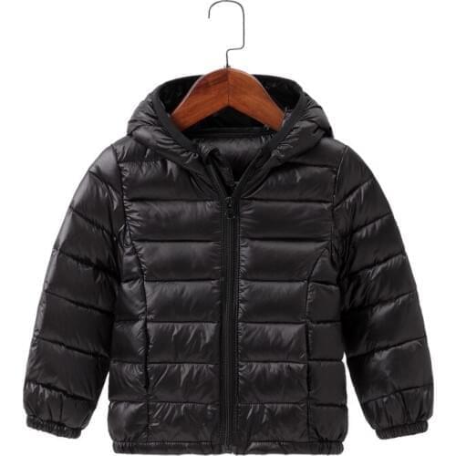 New Winter Clothes Childrens Candy Color Boys Girls Down Jacket Childrens Coat