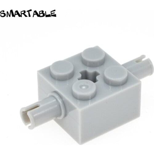 Smartable Brick Special 2x2 with 2 Pins and Axle Hole Building Blocks MOC Parts Toys For Kids Compatible 30000 40pcs/lot