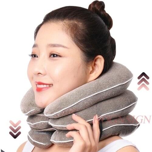 Neck stretching devices Inflatable cervical vertebra tractor home medical correction physiotherapy equipment neck support neck