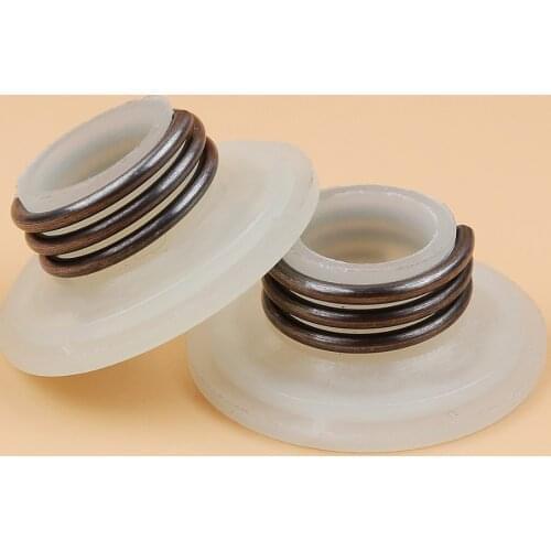 2Pcs Oil Pump Worm Gear Pinion Drive For HUSQVARNA 340 340e 345 345e 346XP 350 351 353 445 Chainsaw