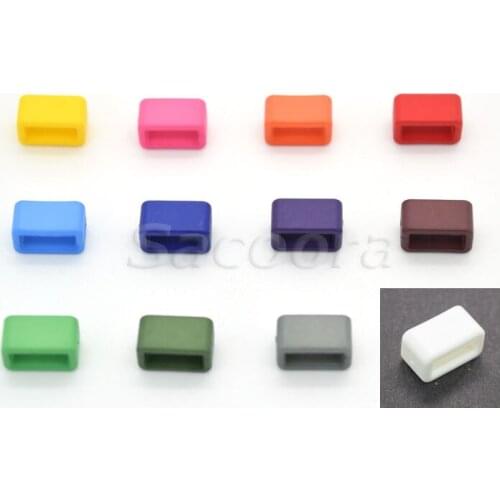 3000pcs/pack 3/8"Colorful Plastic Keeper Belt Loop Square Loop Buckles/Cat Collar Harness Backpack Straps Webbing 10mm
