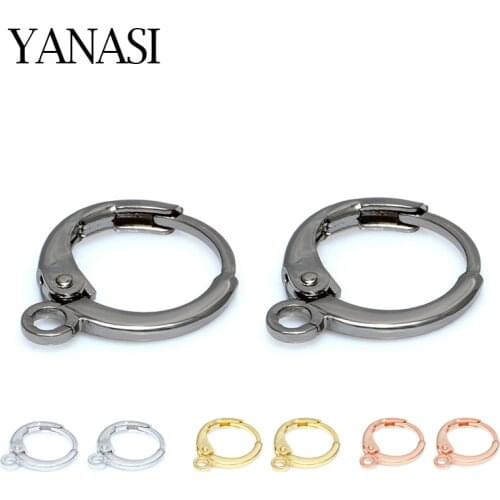 4 Pairs DIY Earrings Clasps Hooks Accessories for Woman Handmade Jewelry Making Accessories Earrings Hooks