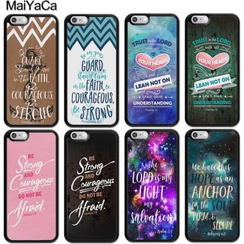 MaiYaCa Bible Verses Quotes Design Case For iphone 12 mini 11 Pro MAX X XR XS MAX SE 2020 6S 7 8 Plus 5S Cover