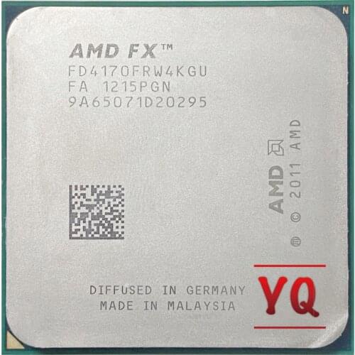 AMD FX-Series FX-4170 FX 4170 4.2 GHz Quad-Core CPU Processor FD4170FRW4KGU Socket AM3