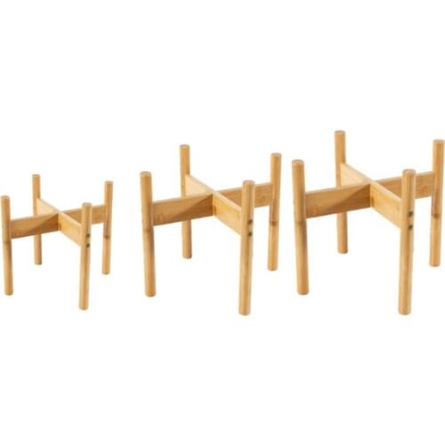 Wooden Flower Stand Window Balcony Desktop Mini Flower Pot Holder Pot Display Stand Flower Pot Rack Plant Pot Shelf Home Decorat