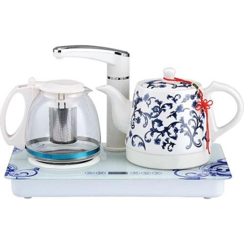 Electric kettle Automatic upper water ceramic electric for home heating and boiling teapot