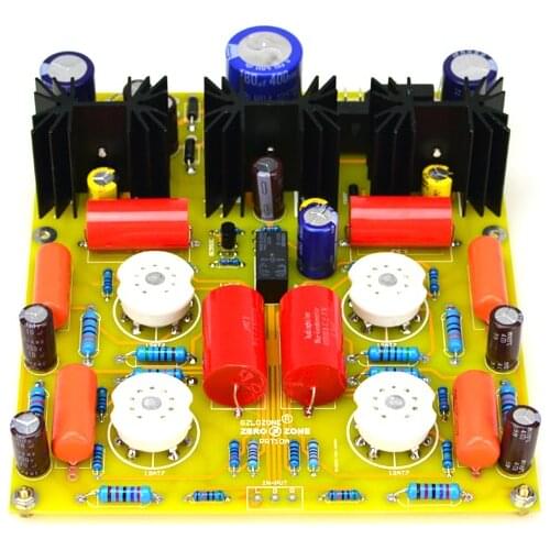 SUQIYA-Pre-biliary-PRT10A tube preamplifier finished board--refer to Hetian Maos circuit