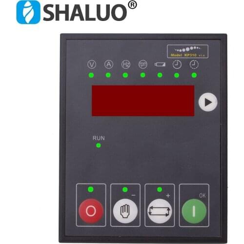 Kipor KP310V1.0 controller 12V KP310 V1.0 diesel generator module remote start and stop control genset LED digit display panel