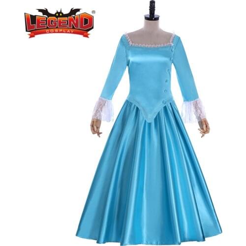 Musical hamilton cosplay costume Eliza Schuyler dress Costume plus size custom made