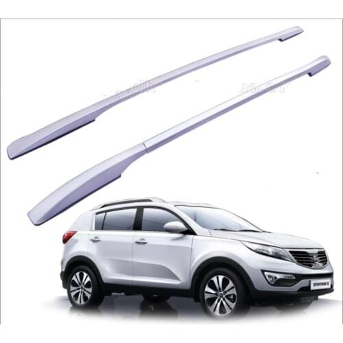 High Quality ABS+Aluminum alloy Brand New Car Roof Racks Luggage Rack Fit For Kia SportageR 2010 2011 2012 2013 2014 2015 2016 BY EMS