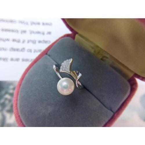 New Style 925 Sterling Silver Adjustable Ring Settings Findings Mountings Parts for Pearl Corals Jade Crystal, 5pcs/lot