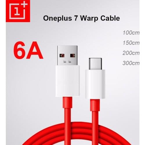 Original Oneplus 7 7T Pro 6A Warp Cable WARP Charge Type C USB Data Line For 1+ One plus 8 8t Pro Nord N10 N100 6 6T OPPO Reno 3