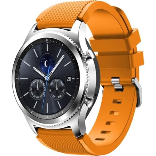 22mm Watch band Strap for Gear S3 Correa sports bracelet belt WristStrap watches spare Samsung gear S3 classic Galaxy watch 46mm