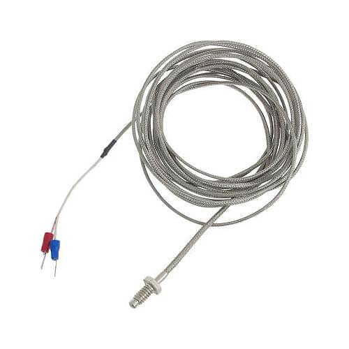 K Type 6mm Thread Thermocouple Temperature Measurement Sensor 4.75M