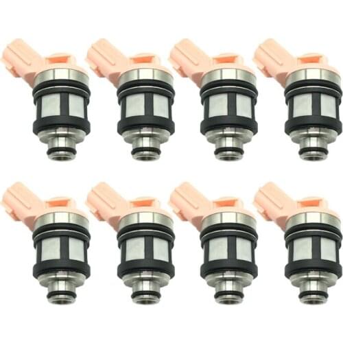 8pcs Fuel injectors For Nissan Frontier 98-04 Pathfinder 96-03 Quest 95-03 3.3L 16600-9S200 166009S200 16600-1B000 JS23-4