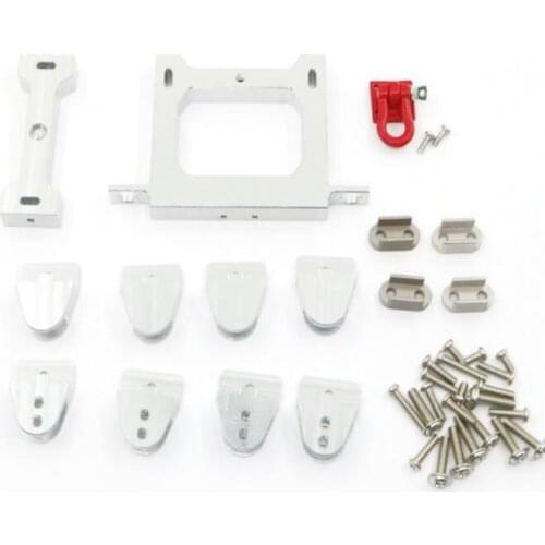 WPL B1 B-1 B14 B-14 B16 B-16 B24 B-24 C14 C-14 C24 C-24 JJRC Q60 Q61 1:16 RC Crawler Metal chassis accessories DIY spare parts