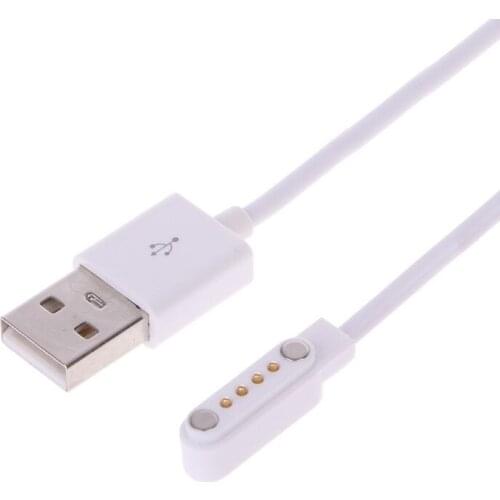 Charger For KW88 KW18 GT88 G3 Smartwatch USB 4 Pin Magnetic Charging Cables