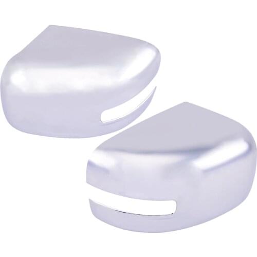 1Pair Car ABS Front Rearview Side Wing Mirror Covers Fit For Jeep Renegade 2015 2016 2017