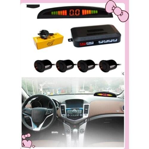 Car Parktronic LED Parking Sensor With 8 Sensors Reverse Backup Car Parking Radar Monitor Detector System for VW Volkwangen