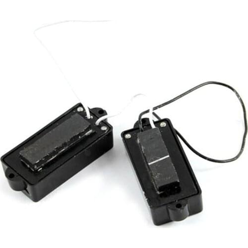 Black 4 String Noiseless Pickup Set For Precision P Bass Bridge Pickup Set new X3UA