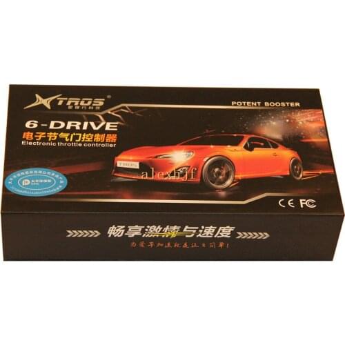 TROS Potent Booster II 6 Drive Electronic Throttle Controller TS-980 case for Audi A6 (LHD) 2005-2007 and A6(RHD) 2005-2010