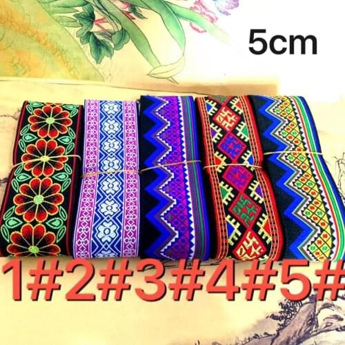 5CM computer embroidered webbing,XERY20200410T