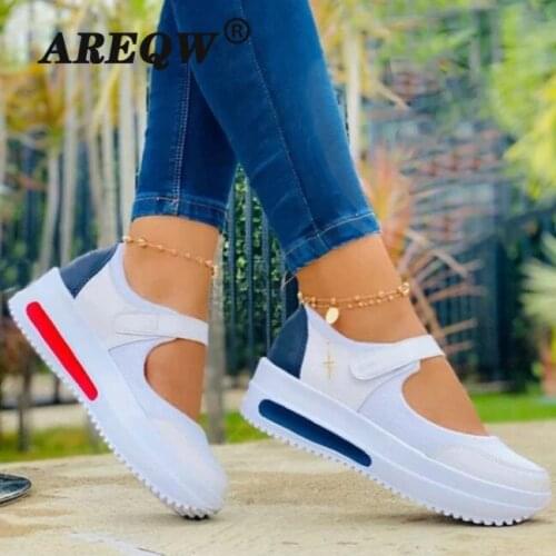 Summer Women Casual Shoes Sneakers Women Shoes 2021 Breathable Mesh Platform Women Vulcanize Shoes Non Slip Chaussure Femme