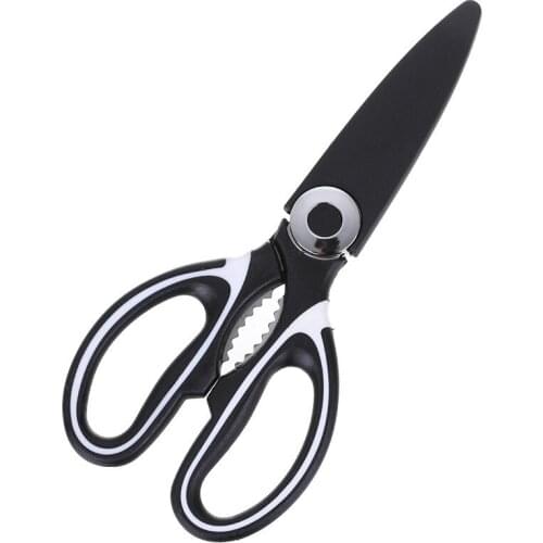 Kitchen Stainless Steel Scissors Multipurpose Purpose Shears Tool for Meat Vegetable Barbecue Tool Kitchen Supply Pruning Shear