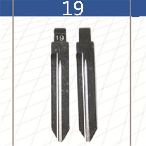 2 Pcs Uncut Replacement Car key blade for FORD MERCURY Key No.19 Car Key Blade