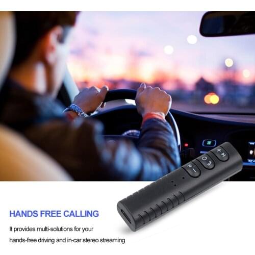 Mini Wireless Bluetooth Receiver V5.0 Bluetooth Car kit 3.5mm Jack connection for Wired earphone Car Mp3 player Speaker phones