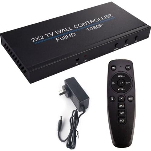 Multi-screen Splicing Processor 2X2 Video Wall Controller 1 Input 4 Output B03C