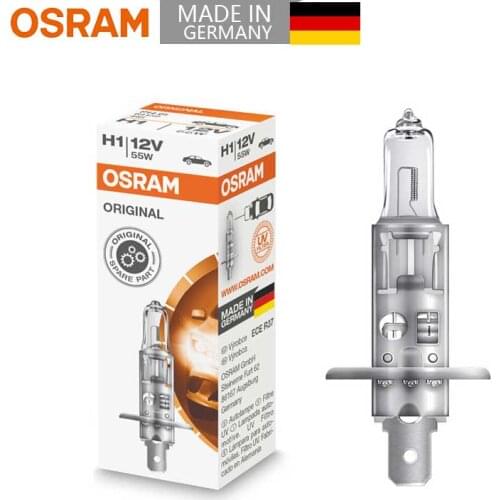 OSRAM H1 12V 55W 3200K 64150 Halogen Original Spare Parts Fog Lamp Headlight OEM Car Halogen Bulb Made in Germany 1X