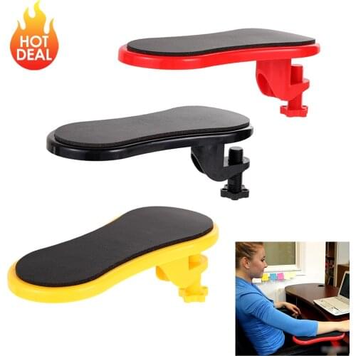 Attachable Armrest Pad Desk Computer Table Arm Support Mouse Pads Arm Wrist Rests Chair Extender Hand Shoulder Protect Mousepad