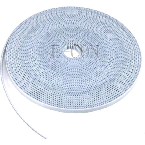 10m RepRap PU GT2-6mm Open Timing belt Width 6m for GT2 Timing Pulley White Prusa Mendel Steel cords For 3D Printer brand new