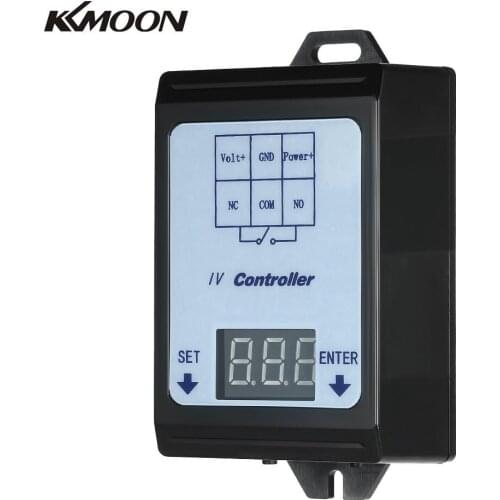 DC 6-80V Voltage Detection Charging Discharge Monitor Relay Switch Controller with Case