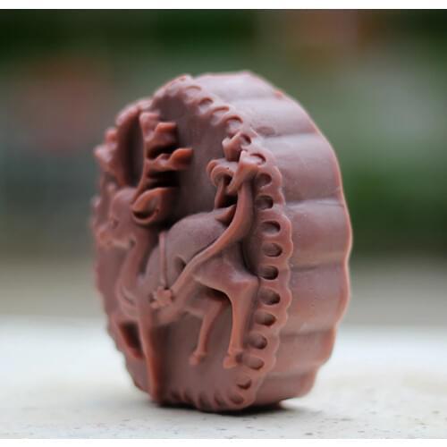 Handmade Silicone Soap Mold Christmas Elk Resin Mould