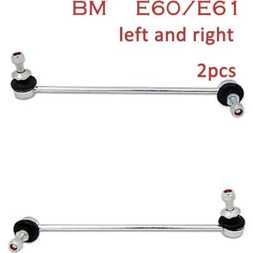 For BMW 5 SERIES E60 2003-2010 FRONT PAIR STABILISER ANTI ROLL BAR DROP LINK x 2 31356769499 313567694500 left and right side
