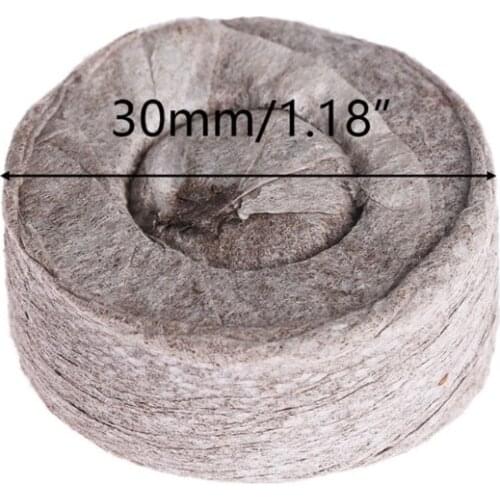 Seedling Starter 30mm Seeds Nutrient Block with Seeder Indoor Greenhouse Plant Propagation Plastic Seed Box Cover Garden M17D