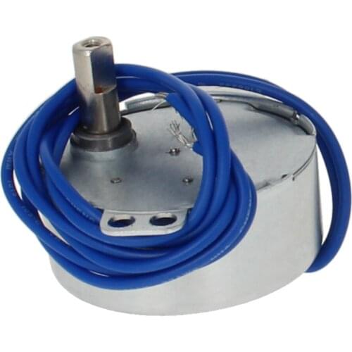 Fielect High Quality CW/CCW Synchronous Motor Speed 60-70RMP Power 4W Voltage 110V Steering Metal Plastic Material Motors 1/2pcs