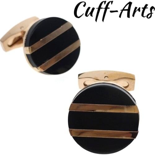 Cufflinks For Men Rose Gold Wedding Father Gift High Quality Cuff Links 2018 Vintage Cufflinks By Cuffarts C20059