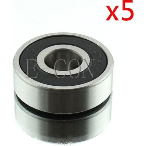 1/2/5/10PCS 6302-2RS 6302RS Deep Groove Rubber Shielded Ball Bearing (15mm*42mm*13mm)