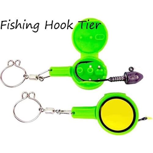 1PCS Fast Tie Nail Knotter Cutter Fishing Supplies/Goods/Tackle/Accessories ABS Fishing Quick Knot Tying Tool Cover Hooks