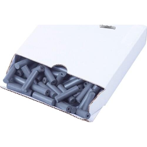 100 PCS Rubber Points Polishing Pillar Wheels For Dental Jewelry Rotary 4 color